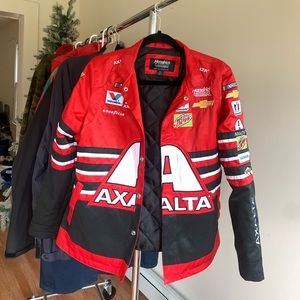 Vintage Axalta College bike styled jacket